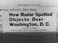 UFO Newspaper Pictures TN_%27HowRadarSpottedObjectsOverWashington,DC%27Headline520720