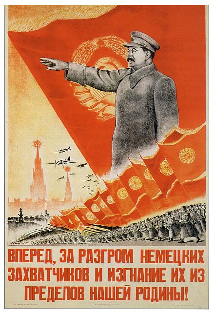 propaganda posters stalin